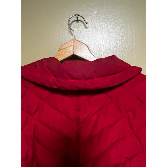 Nine West Red Down Puffer Jacket - Picture 9 of 13